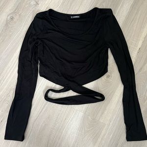 Shein black long sleeve